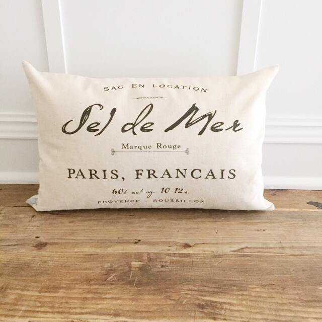 Sel De Mer Pillow Cover