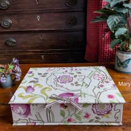 New William Morris Box File - A4 Office Collection & Stationery Handmade in England - thumbnail 3