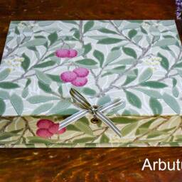 New William Morris Box File - A4 Office Collection & Stationery Handmade in England - thumbnail 2
