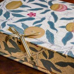 New William Morris Box File - A4 Office Collection & Stationery Handmade in England - thumbnail 4