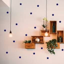 Star Wall Stickers, Decals, Art Sticker, Baby Kids Child Nursery Bedroom Decals - thumbnail 3
