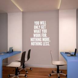 Sports Decals - Gym Stickers Wall Decal Motivational Quote Decor Workout Inspirational Skuywog - thumbnail 2