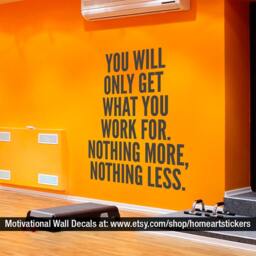 Sports Decals - Gym Stickers Wall Decal Motivational Quote Decor Workout Inspirational Skuywog - thumbnail 3