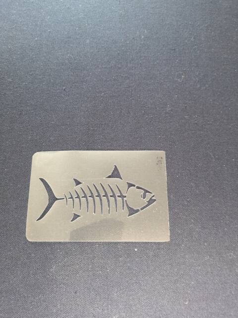 Fish Stencil, Flexible, Reusable, 125Micron, Wall Decor, Home Decor, Furniture Painting, Card Making, Craft Stencil From Bitofeverythingbyb