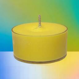 Banana Scented Soy Candle Tealights Rustic Farmhouse Home Decor - thumbnail 1