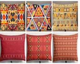 Traditional Turkish Kilim Cushion Cover/Rug Design Pillow Cover/Southwestern Pillow Top/Aztec Covers/Farmhouse Geometric Case - thumbnail 1