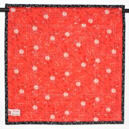 "Quilted Wall Hanging, Silhouette Couple, 18.50""x18.50" - thumbnail 4