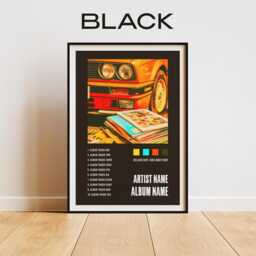 Personalised Album Print - Custom Music Poster Any Wall Art Spotify Style Gift For Lover Tracklist - thumbnail 3