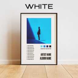 Personalised Album Print - Custom Music Poster Any Wall Art Spotify Style Gift For Lover Tracklist - thumbnail 2
