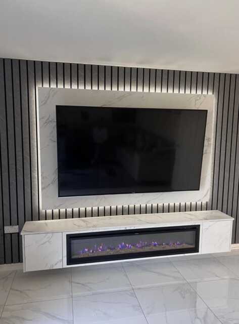 Media Wall Tv Panel Only - image 1