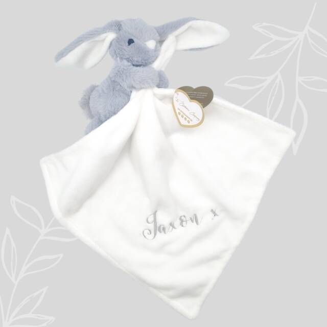 Personalised Custom Baby Girl Comforter, Embroidered Gift, Gift For Baby, Gifts, Her, Him - image 1