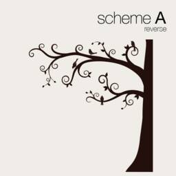 Corner Swirly Tree Wall Decal Nursery Decor, Over Crib - thumbnail 2