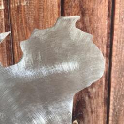 English Bulldog, Adorable Dog Christmas Tree Topper, Holiday Decoration, Aluminum, Georgia Bulldogs, Star, Lover Gift, Yard Stake Or Art - thumbnail 4