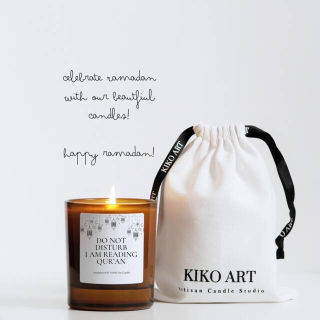 Eid Mubarak Candle Celebration 20Cl/30Cl For Ramadan Gift Celebrate With Beautiful Qur'an Reading - image 1