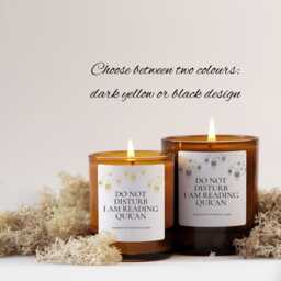 Eid Mubarak Candle Celebration 20Cl/30Cl For Ramadan Gift Celebrate With Beautiful Qur'an Reading - thumbnail 2