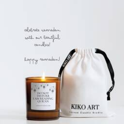 Eid Mubarak Candle Celebration 20Cl/30Cl For Ramadan Gift Celebrate With Beautiful Qur'an Reading - thumbnail 1