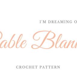Cable Blanket Crochet Pattern - thumbnail 2