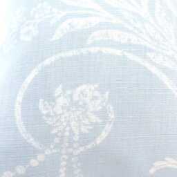 Laura Ashley Josette Cushion Pale Blue Seaspray Floral Pillow, Handmade With Zip Closure - thumbnail 4