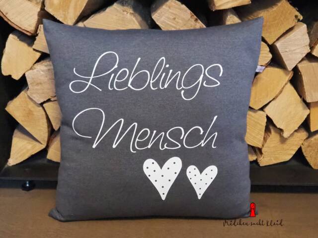 Pillow For Your Favorite Person, Pillow Special People, Heart With Zipper - image 1