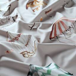 Balloons By The Meterprinted Balloons 100% Cotton White Satin/Fabric Jab 2 Colors - thumbnail 4