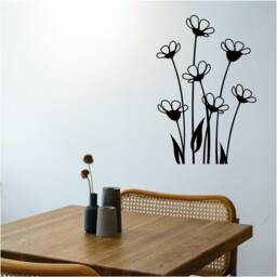 Daisy's Vinyl Wall Art, Decal, Sticker, Transfer, Mural, Decor, Rent Friendly, Interior, Exterior, Full Removable, - 0942 - thumbnail 1