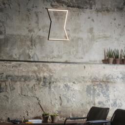 Modern Pendant Lamp, Led Ceiling Light, Minimalist Sculptural Geometric Hanging Light Fixture, Accent Unique Lamp - thumbnail 4