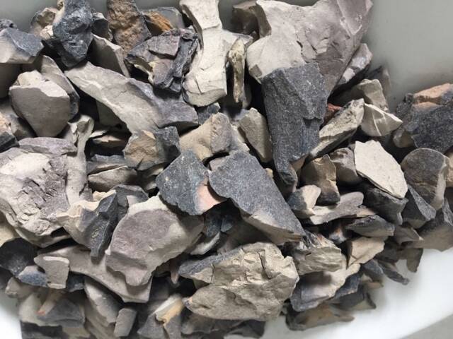 Edible Indian Grey Roasted Clay