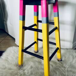 Teacher Stool - Personalized Stool-Teacher Chair-Classroom Stool- Teacher Gift -Christmas Gift End Of Year -Teacher Appreciation - thumbnail 2