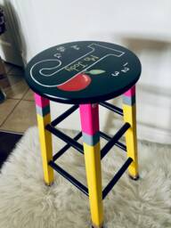Teacher Stool - Personalized Stool-Teacher Chair-Classroom Stool- Teacher Gift -Christmas Gift End Of Year -Teacher Appreciation - thumbnail 1