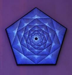 String Art, String Art, String, Spaceship, Nail Sacred Geometry, Wall Art Home Decor, Mandala, Zen, 3D Spiritual Gift, Yoga