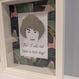 Dorothy Zbornak Golden Girls Dimensional Framed Art - thumbnail 3