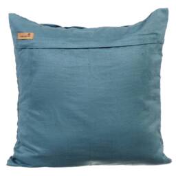 "Designer Pintucks, Textured, Striped Gray Blue Bed Pillow Case 24""x24""/26""x26" - thumbnail 3