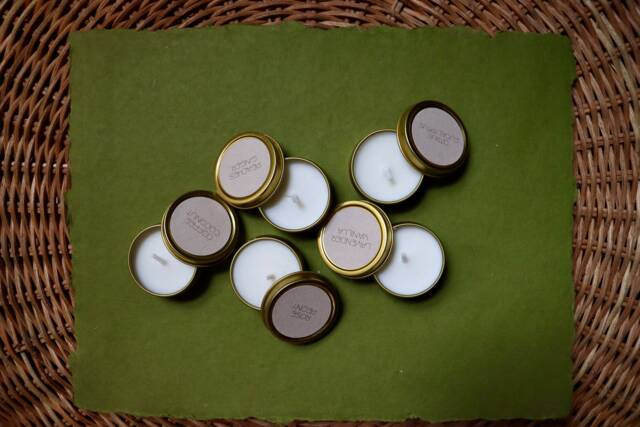 Handmade Beeswax Soy Candle Set Aromatherapy Scented Candles, 1Oz - image 1
