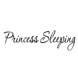 Princess Sleeping Nursery Wall Decal Vinyl Quote - Vwaq - thumbnail 2