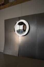 Concave Mirror Modern Sculptural Art Decor, Wall Art, Reflective Sculpture, Mirror Round Mirror, Metal