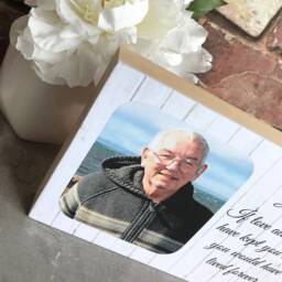 Memorial Photo, in Loving Memory, Photo Gift, Remembrance Bereavement Memory Sign, Frame - thumbnail 2