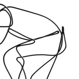 Wire Art Bike Sculpture Handmade Abstract Metal Table Decor - thumbnail 3