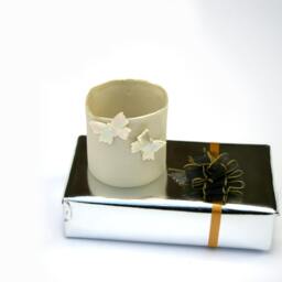 Tea Light Holder - Butterfly Gifts Birthday Present Ideas For Her Candle Holders UK Votive Ornaments - thumbnail 3