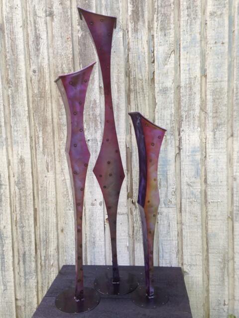 Metal Art Free Standing Home Decor Art Sculpture By Holly Lentz - image 1