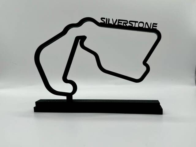 F1 Silverstone & Other Circuits Free Standing Wall Art - Add Speed & Style To Your Home D??cor - image 1