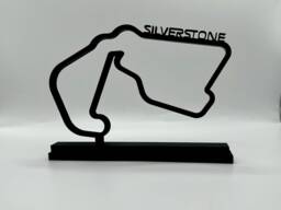 F1 Silverstone & Other Circuits Free Standing Wall Art - Add Speed & Style To Your Home D??cor - thumbnail 1