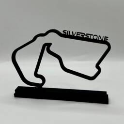 F1 Silverstone & Other Circuits Free Standing Wall Art - Add Speed & Style To Your Home D??cor - thumbnail 2