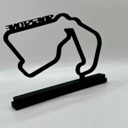 F1 Silverstone & Other Circuits Free Standing Wall Art - Add Speed & Style To Your Home D??cor - thumbnail 3