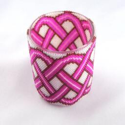 Thrice Around The Candle Celtic Knot Votive Wrap - thumbnail 2
