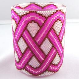 Thrice Around The Candle Celtic Knot Votive Wrap - thumbnail 1