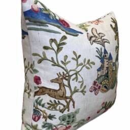 G.p & J Baker Knights Tale Light Jewel Double Sided Cushion Cover Pillow Coverts - thumbnail 3