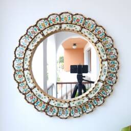 "Peruvian Mirrors ""Harmonious Ivory 50cm"