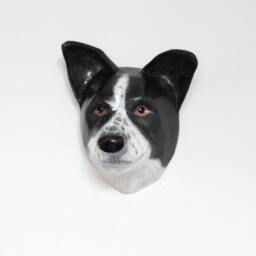 3D Custom Pet Portrait, Dog Portrait/Wall Mount, Art Scullpture, Faux Taxidermy - thumbnail 3