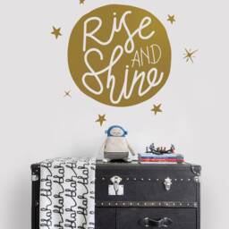 Rise & Shine Wall Decal - thumbnail 2