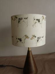 Voyage Eddie & Teddy Fabric Lampshades 20, 25, 30 Or 40cm Handmade